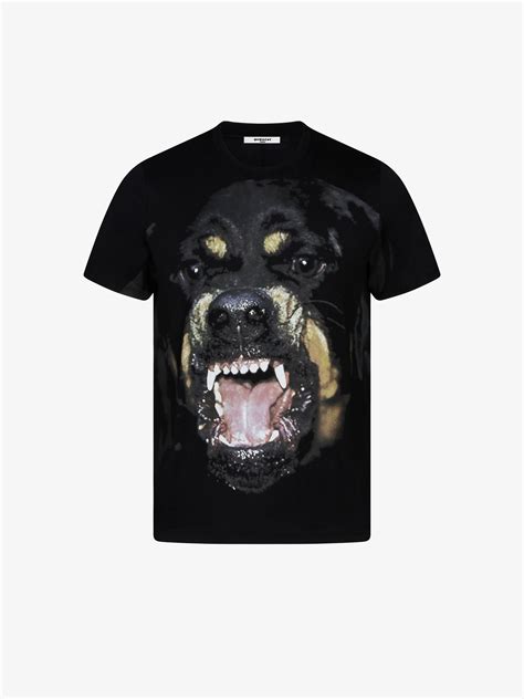 rottweiler t shirt givenchy replica|givenchy rottweiler shirt for sale.